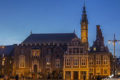 Haarlem Stadhuis (blauwe uur)